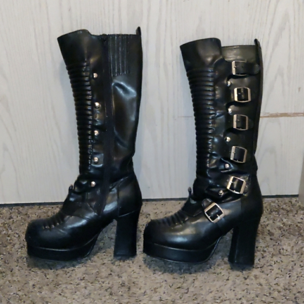 Knee high boots